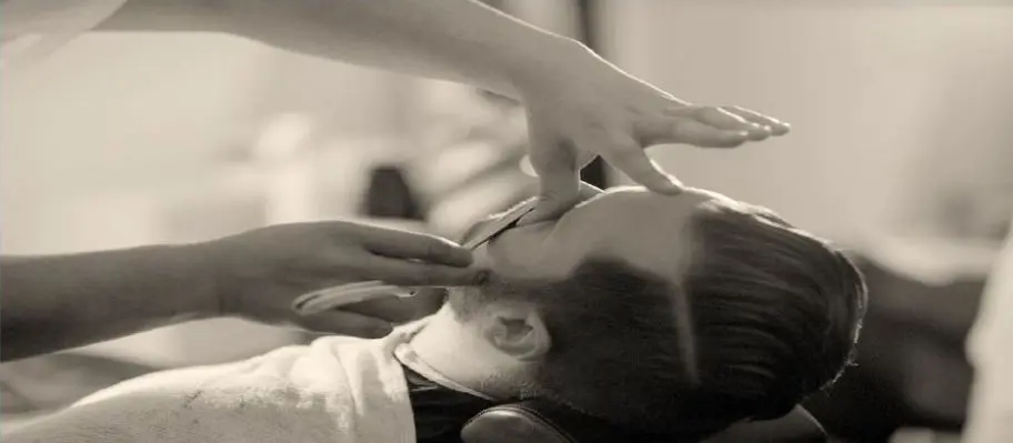 Cutthroat shave